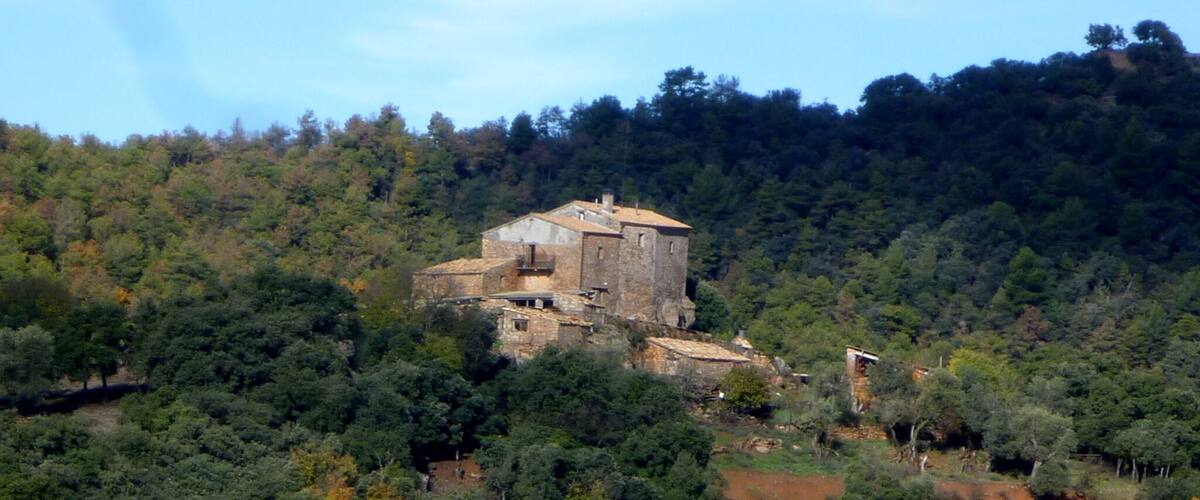 Masia de Vilaró, sota Pallerols (la Baronia de Rialb)