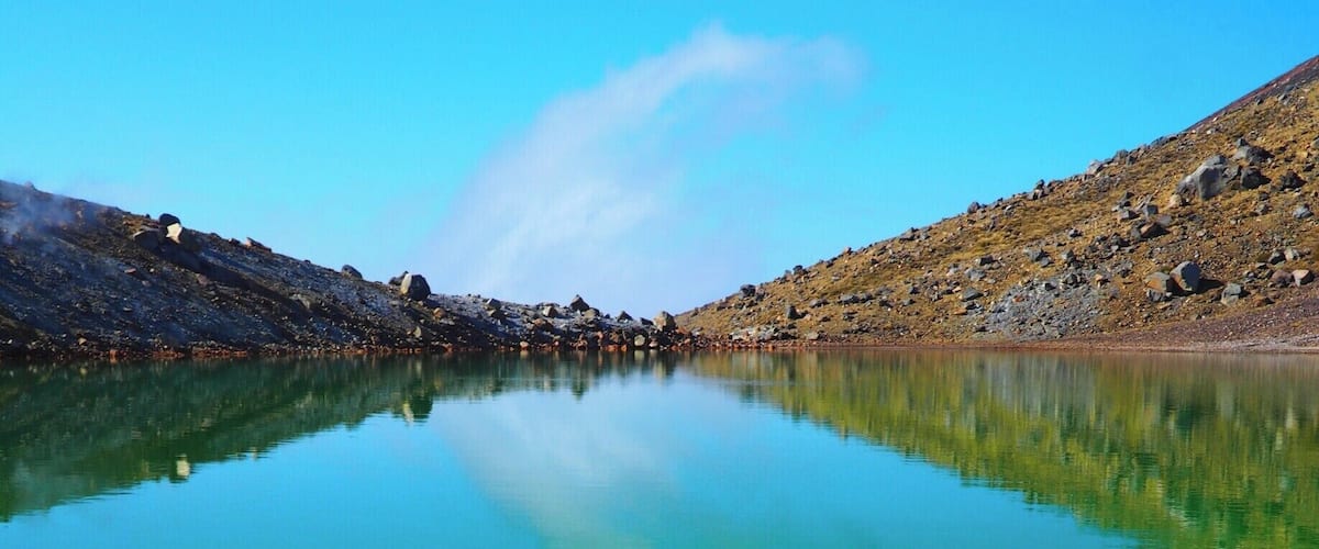 The Tongariro Alpine Crossing is touted as New Zealand's best one-day hike. And it's hard to disagree - as long as the weather is fine. The emerald lakes at the summit are a highlight - an explosion of colours amidst a desert of barren volcanic rock.
Read more at http://www.aboveusonlyskies.com/tongariro-alpine-crossing/