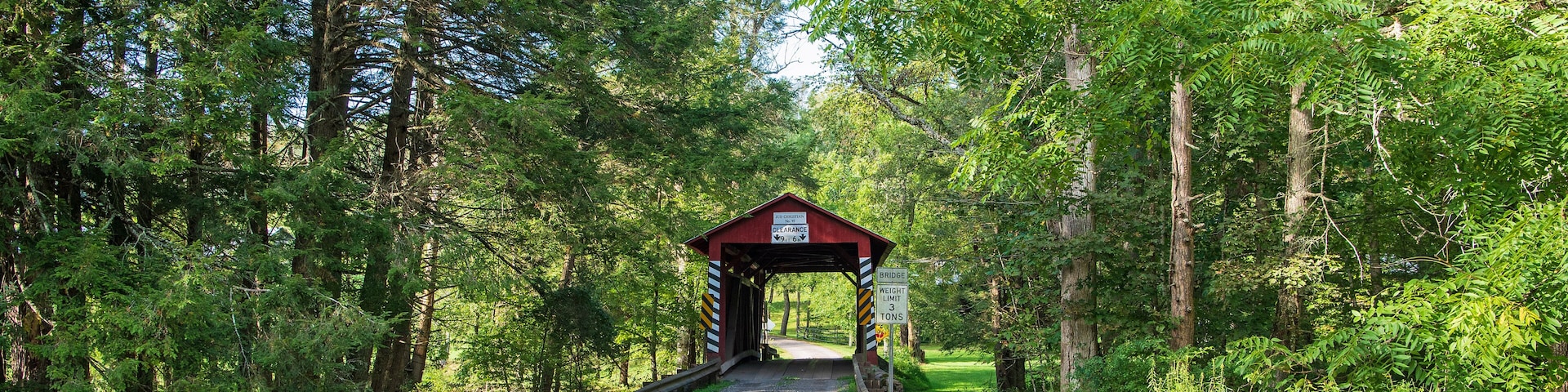 Jud Christian Covered Bridge in Columbia County, Pennsylvania