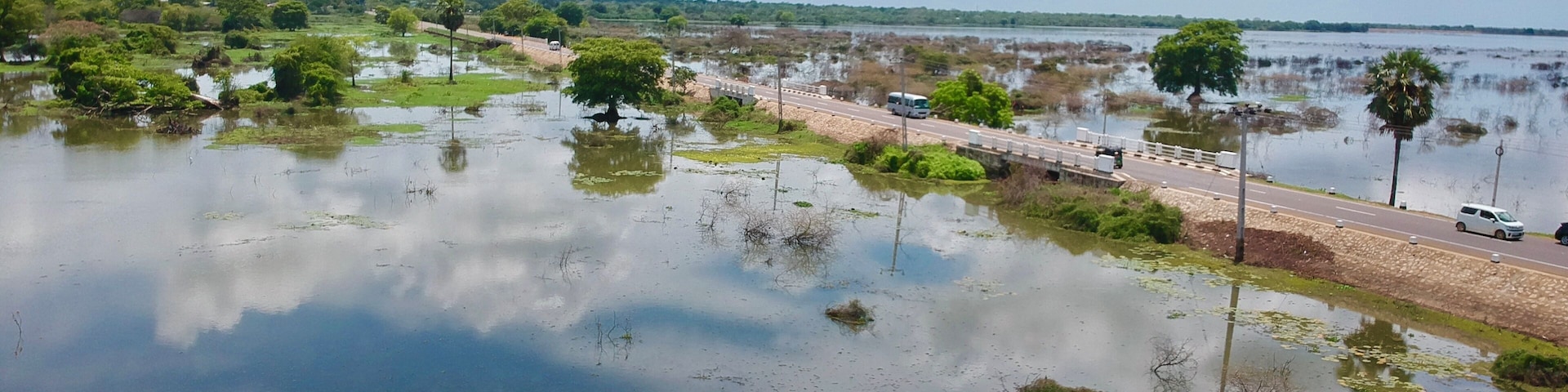 Many beautiful lakes in Sri Lanka