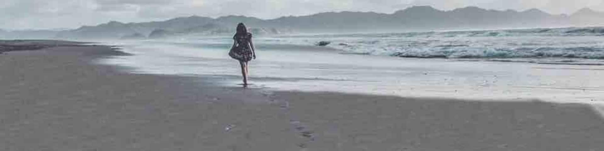 Come down at low tide and dig a pool on the tide line for a relaxing bath