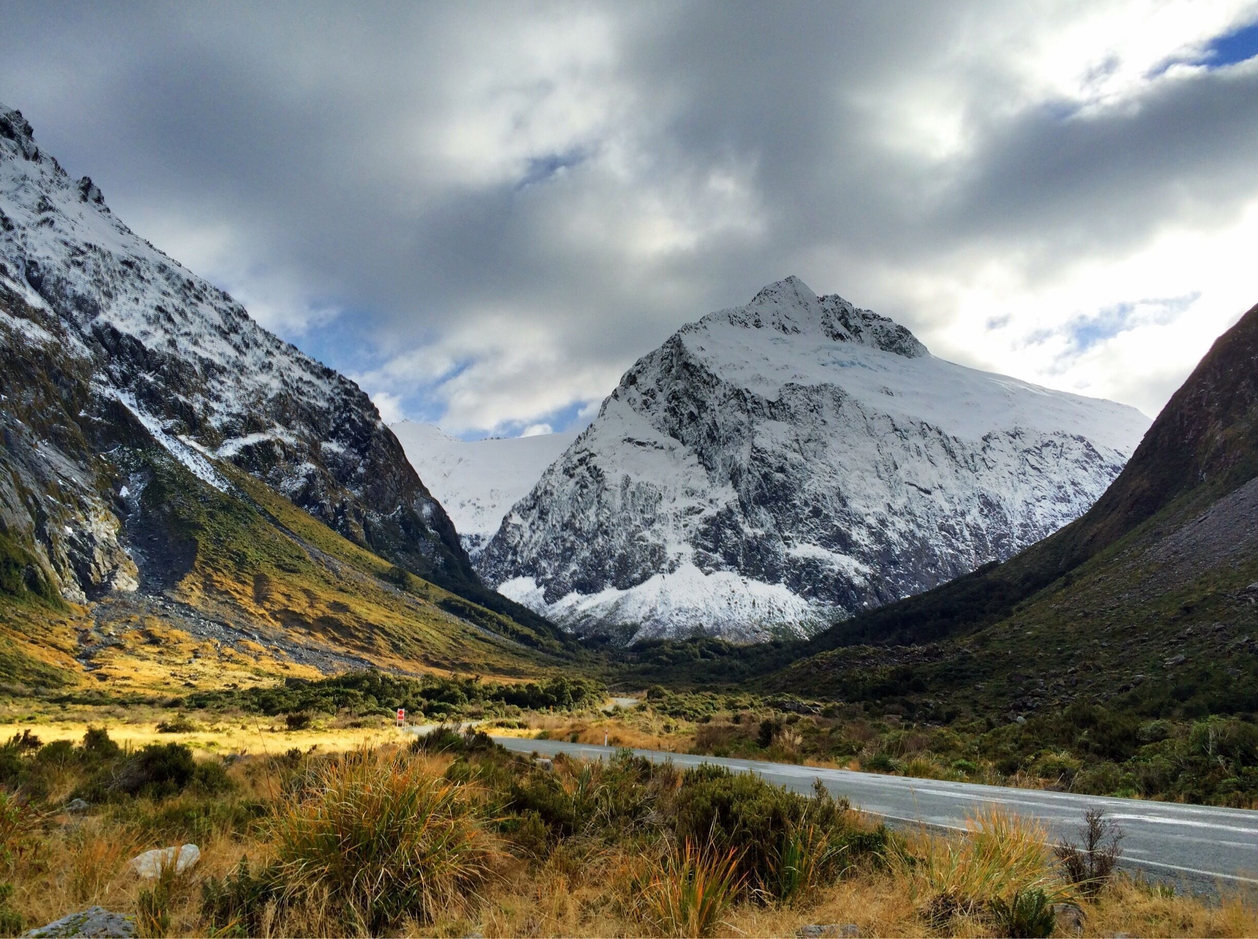 The drive to Milford from Queenstown is filled with incredible views. Definitely a must-do if you're traveling on the South Island 