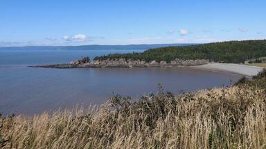 Cape Enrage derives its name from the large reef that extends south into Chignecto Bay, which causes the water off the point to become extremely violent, particularly at half tide when the reef is partially exposed and the water is moving quickly.
#AboveItAll
