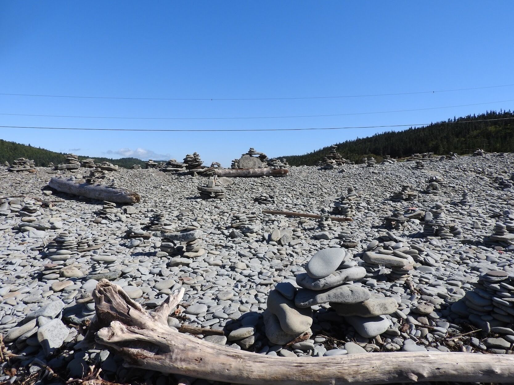 Inuksuks at Cape Enrage Nature Preserve, New Brunswick. (September 2017)