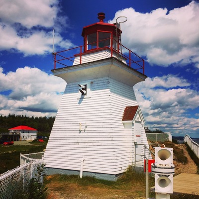 The light house at Cape Enrage, NB
