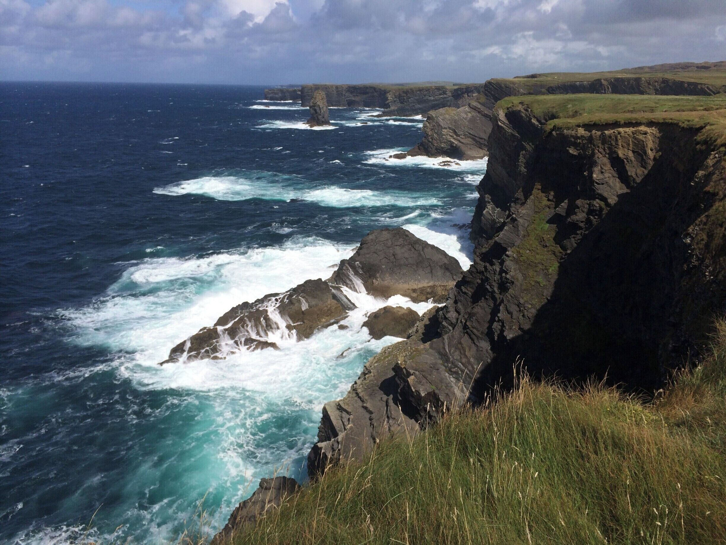 If it's wild coastlines you like, then travel to west Clare. The cliffs here are just waiting to be explored.
