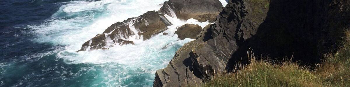 If it's wild coastlines you like, then travel to west Clare. The cliffs here are just waiting to be explored.