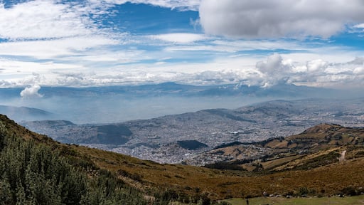 Quito from the Pichincha volcano