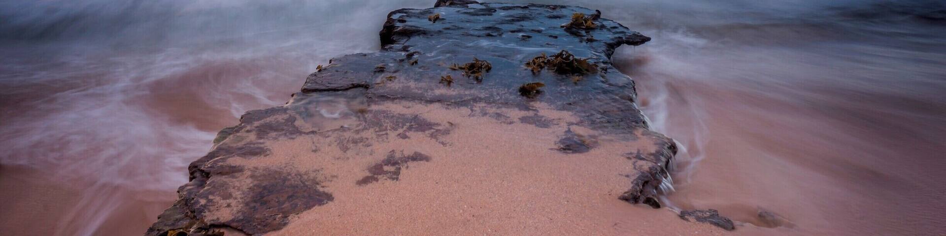 Avalon is such a stunning beach! There are so many composition options and if you spend the morning from early there you will definetely see some sights. From this sunrise shoot I saw an amazing saturated sunrise, then some dolphins, then a more demure color flow here. So pretty, you should check it out! #Goldenhour #whatshot #beautiful #Australia