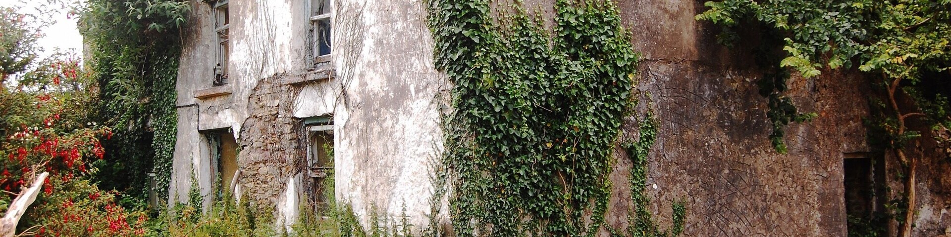 The location of the pin is correct, this is an old abandoned Irish cottage near Tuoist
