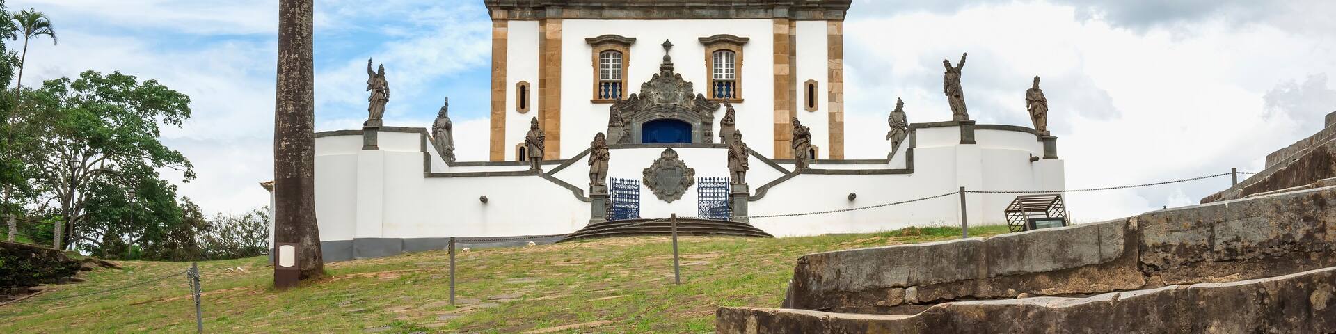 Santuario de Bom Jesus de Matosinhos, Aleijandinho masterpiece, Congonhas do Campo, Minas Gerais, Brazil