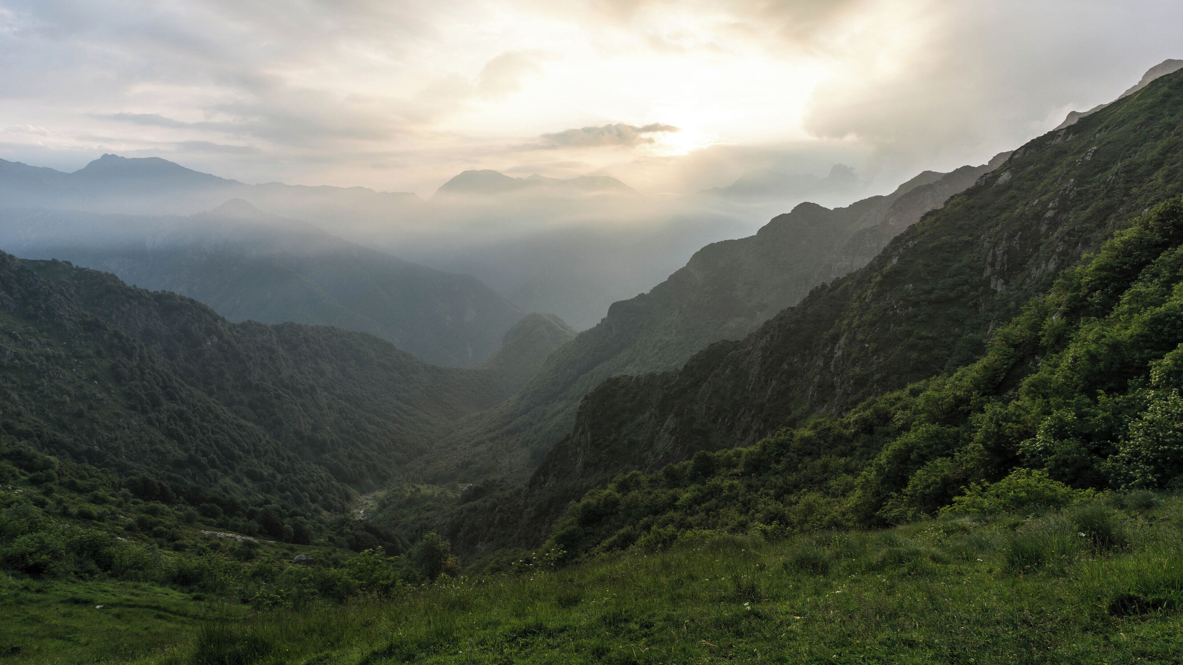 view from Alpe Colma