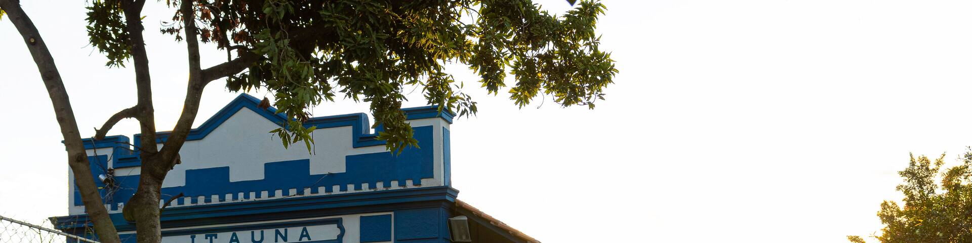 Old Itaúna train station, Brazil.
