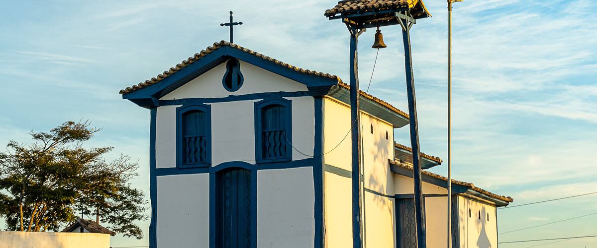 Chapel of Morro do Bonfim located in the city of Itaúna, Brazil, was built in 1853