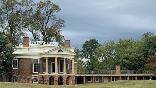 The property is beautiful! The entire insides of the house were burned at one point after his family sold the property. It was rebuilt inside when someone purchased it but once it was turned into a historical landmark, renovations began to take it back to it original interior. They are following the original plans that Thomas Jefferson created with the help of actual letters that were written to Jefferson’s head contractor at the time the house was being built. It’s going to be beautiful! Sad it’s not the original interior. But has a very interesting story! It $13/pp to tour but worth it!