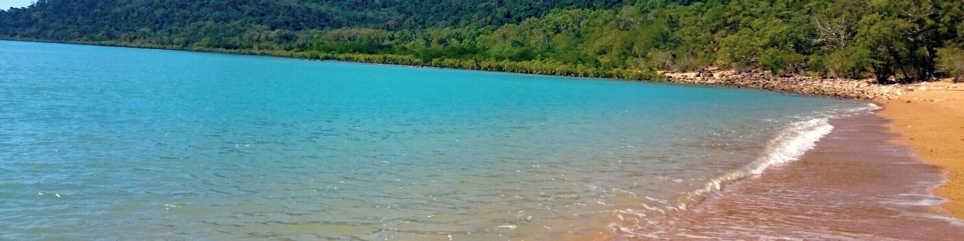 Easily the BEST campsite in this region of Queensland. We only booked two nights and regretted it. Could have easily spent a week here! This was the view from our private access to Smalleys Beach from our campsite. No trickery, this is the actual view! We are not professional photographers, this is nature at its finest. 
Be sure to pre-book your campsite as this campgrounds fills up (easy to see why). During summer you cannot swim in the water due to the Marine Stingers in North Queensland, however from May - October you are safe to enjoy these pristine waters. 
More about the campsite at http://www.colourofsunshine.com/campsite-reviews/
#colorful #campsite #roadtrip