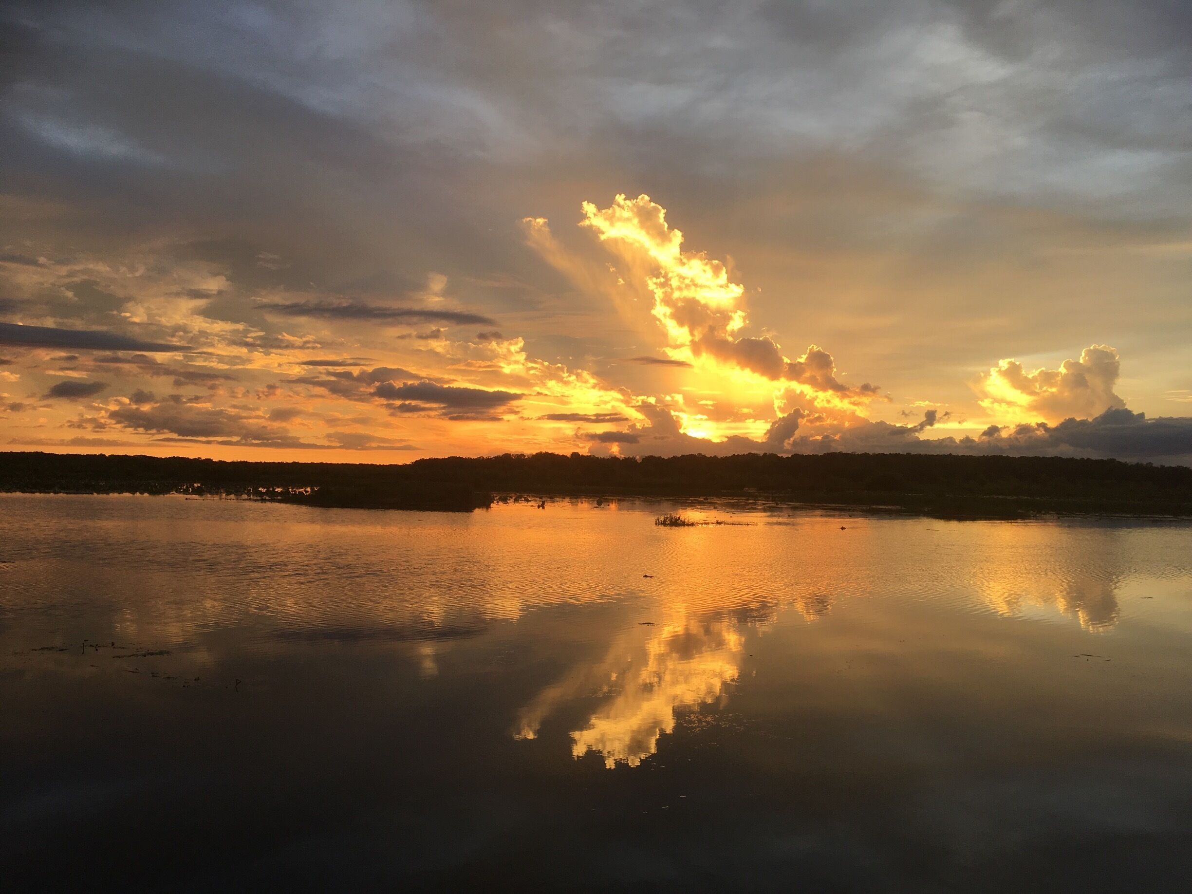 What a great place to capture the most amazing sunsets and reflections. Many photo opportunities in this area. Just beware of the crocs and check road closures due to flooding in wet season. Well worth the trip though #sunset #reflections 