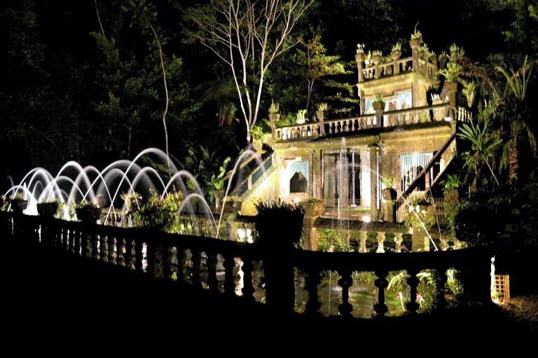 Just south of Cairns is this unique spot amongst ancient rainforests and raging waterways.  
A great spot to camp for the night.  Fantastic pub grub for dinner a short walk away and then see Paranella Park in a different light (by night).  There is an opportunity to see glow worms, fire flys, glow mushrooms that were the coolest form of nature.  By day, it does not disapoint as you discover the same but see different sights that both nature and man has created in harmony. 