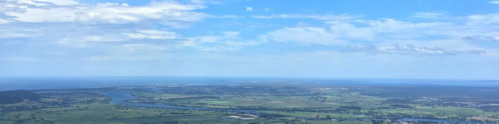 The roads to get here were quite narrow and winding. However the view was worth it! #australia #newsouthwales