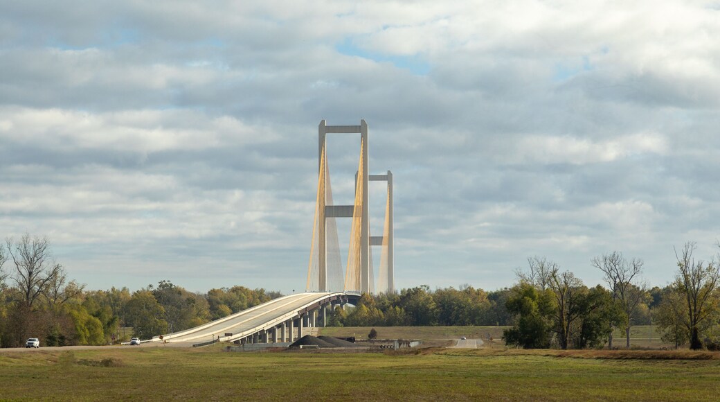 John James Audubon Bridge Over Mississippi River near St. Francisville, Louisiana