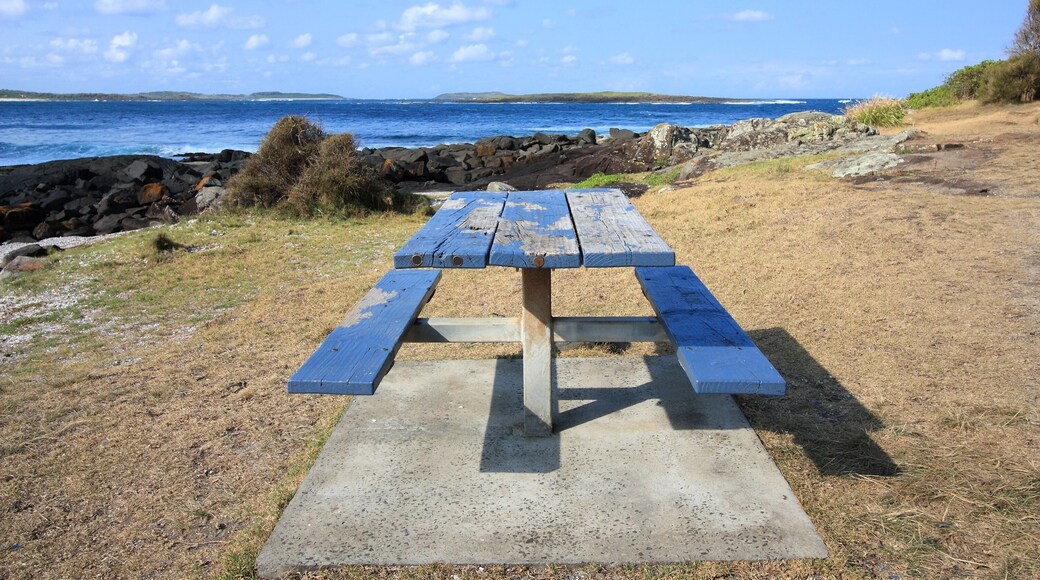 Australia landscape - picnic table