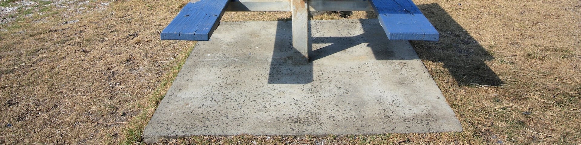 Australia landscape - picnic table