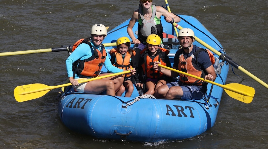 Rafting the Arkansas with the Family. Great day to be on the river!