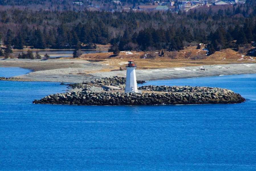 McNabs island shot from York Redoubt in Halifax.