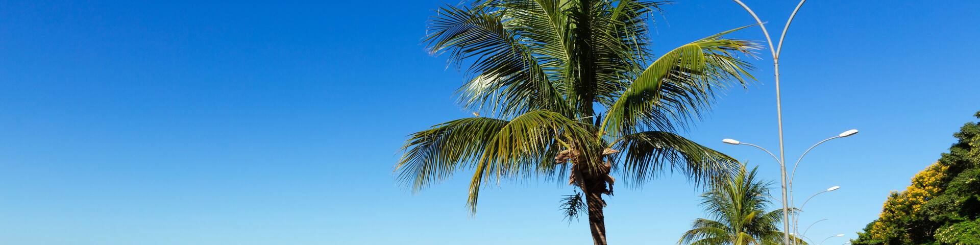 Balneario Jacutinga, freshwater beach on the Parana River in Itaipulandia.