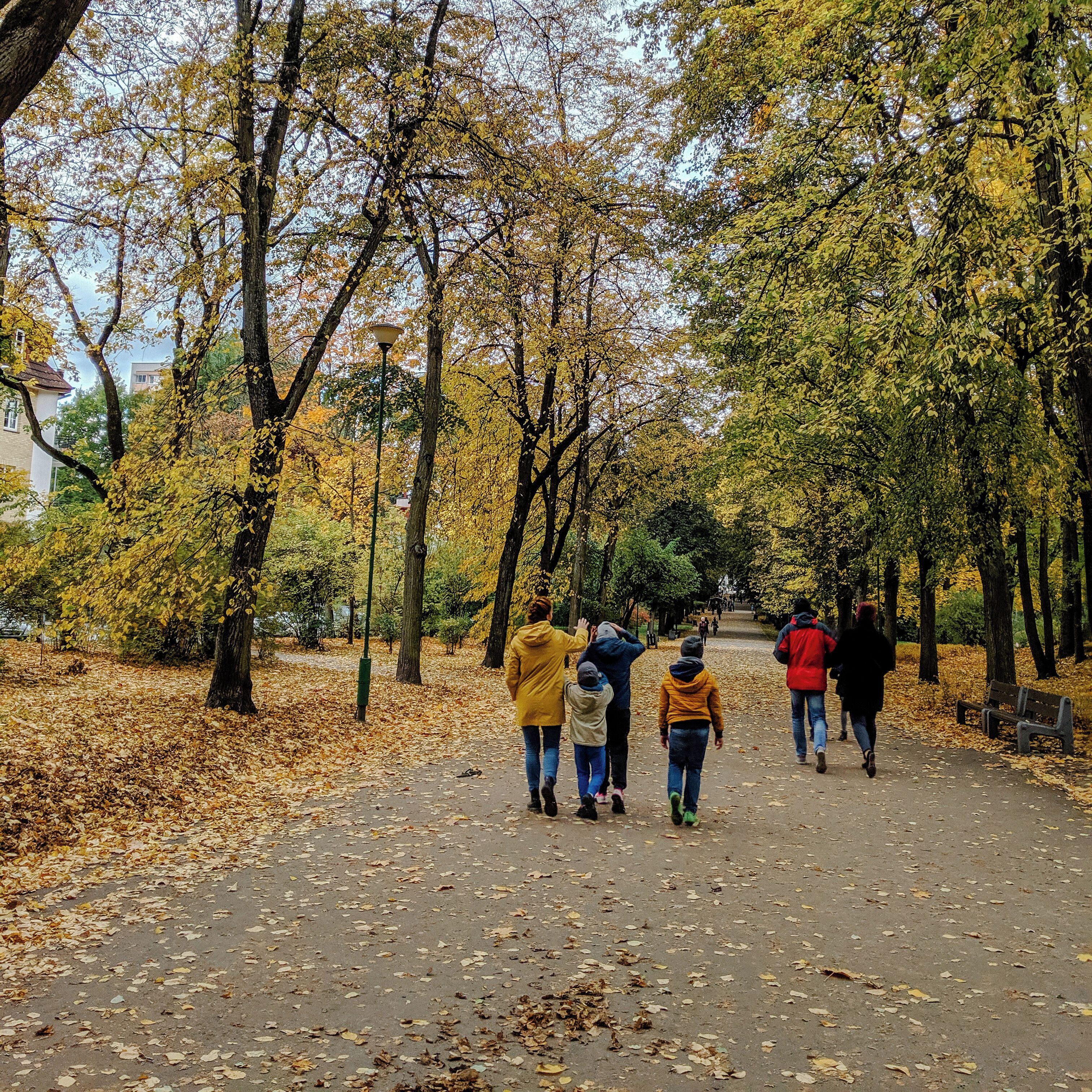 Fall comes early in Bialystok (NE Poland). One of the best places to experience all the nature's beauty is by taking a walk in a park surrounding the Branicki Palace. And if you can share that walk with a friend or family, the experience can be that much better. #LifeAtExpediaGroup #bialystok #poland 