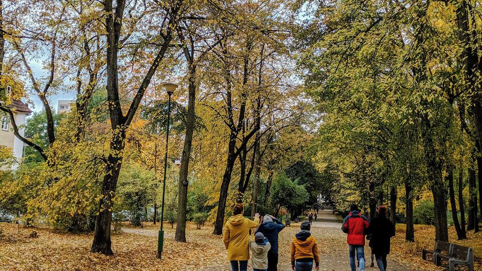 Fall comes early in Bialystok (NE Poland). One of the best places to experience all the nature's beauty is by taking a walk in a park surrounding the Branicki Palace. And if you can share that walk with a friend or family, the experience can be that much better. #LifeAtExpediaGroup #bialystok #poland