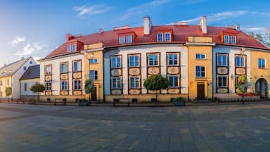 Old city in Bialystok, northeastern Poland