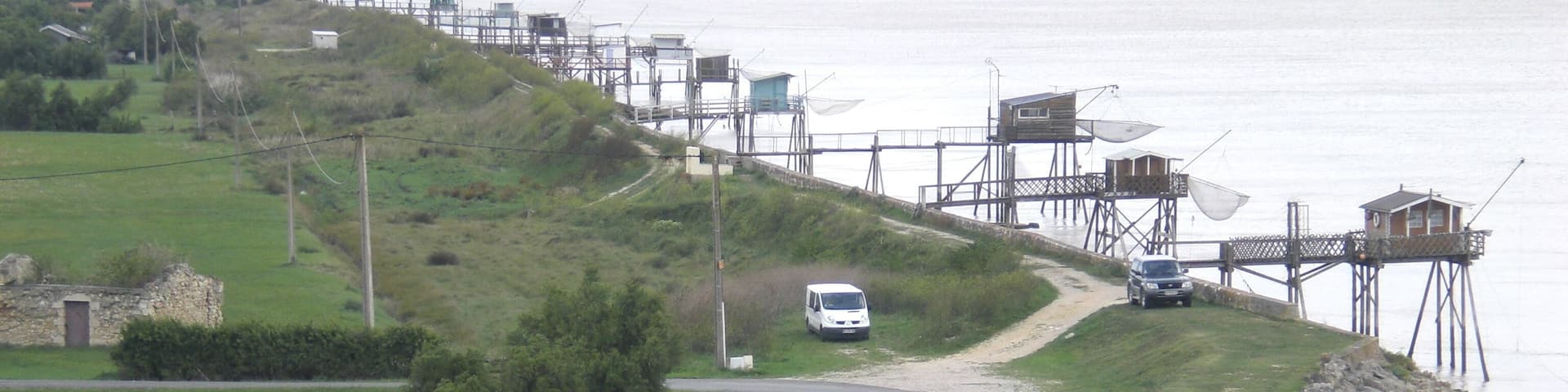 Krabbenfischer bei Jau-Dignac-et-Loirac