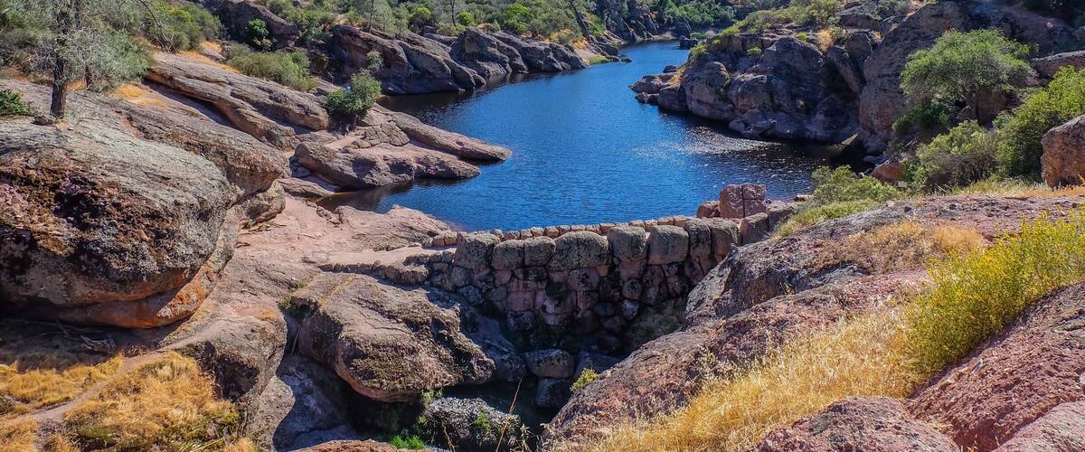This #hike was so beautiful and you get this view for a reward at the top! #rvoutlawz #rvlife #travelers