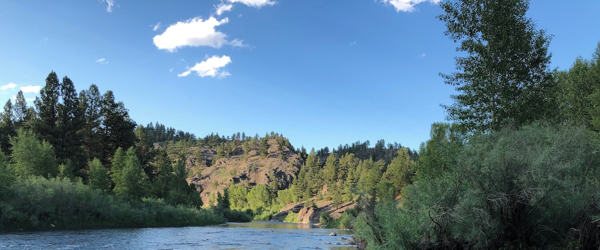 Near our cabin in Montana, nothing beats the Dearborn River! #Nature