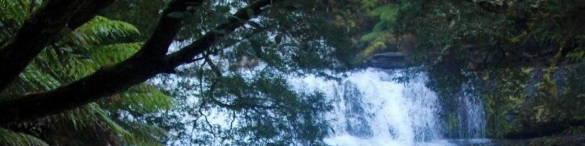 Lovely spot and all to ourselves. Amazing waterfalls and views. So much to see.