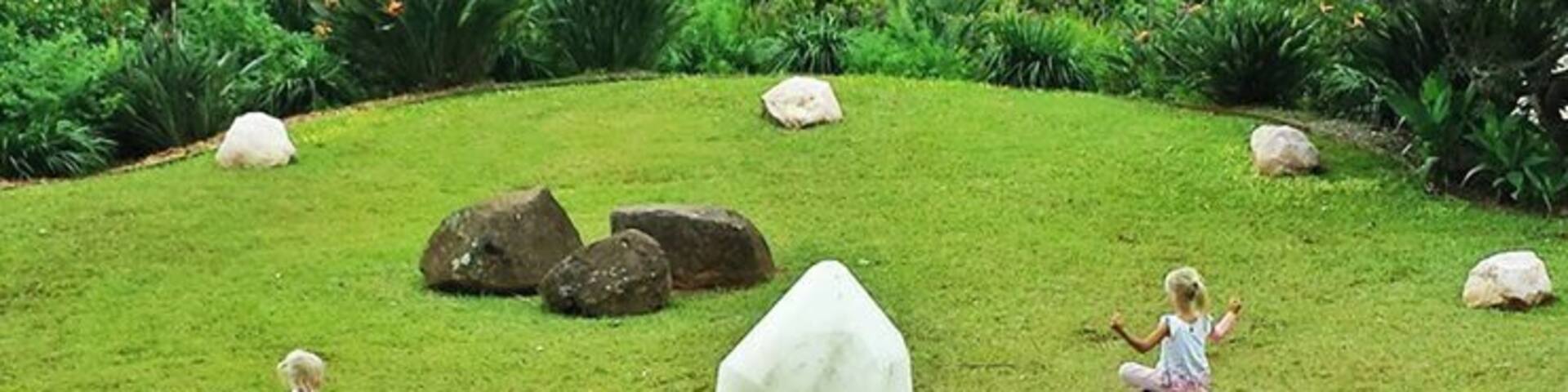 Crystal Castle is a beautiful place to visit and find your peace. You can get readings done, have a meal here or spend time exploring the beautiful gardens.