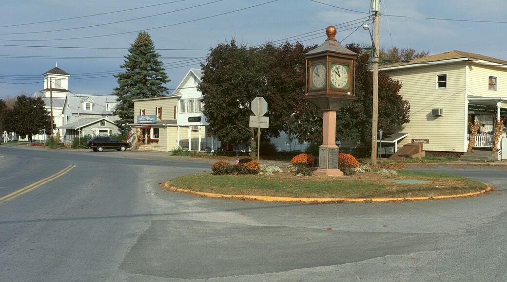 Copake with town clock in the center, NY; Shutterstock ID 144841798; Purchase Order: -