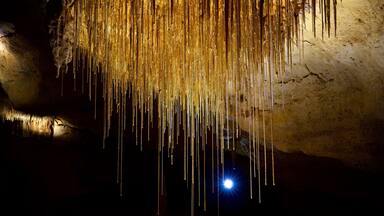 Mount Light featuring caves