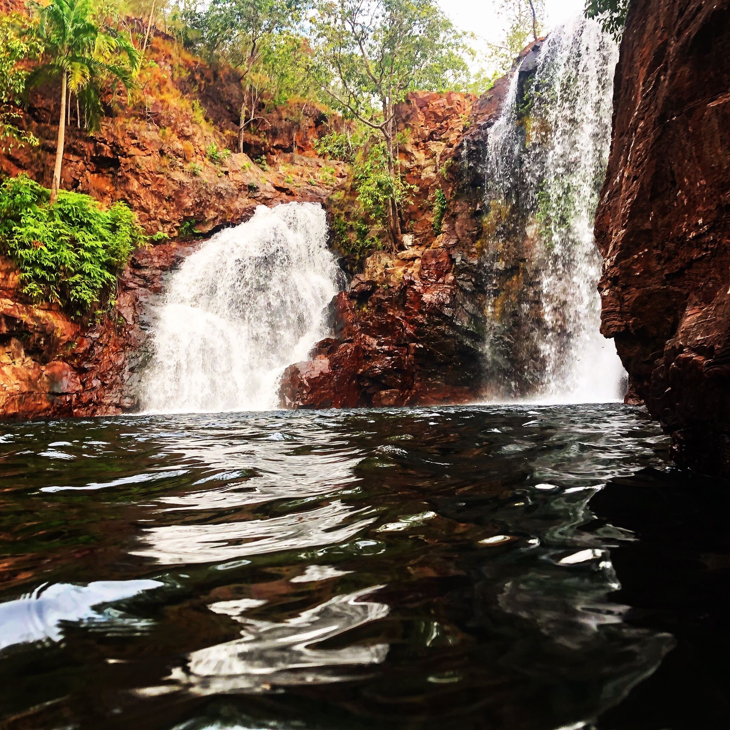 A beautiful dry season day @ Florence Falls. Beautiful, natural and peaceful 