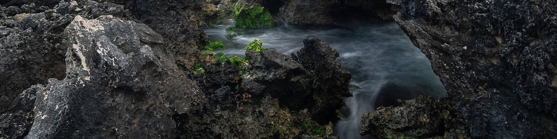 Nice rock formations at Point Peron near Rockingham Western Australia.