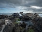 Nice rock formations at Point Peron near Rockingham Western Australia.