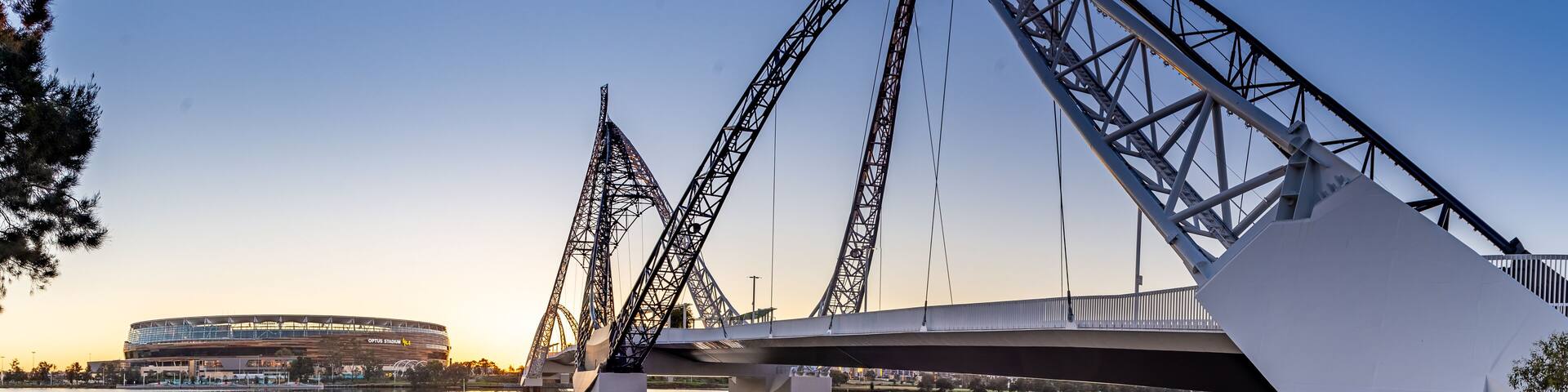 Matagarup Bridge, Perth, Western Australia
