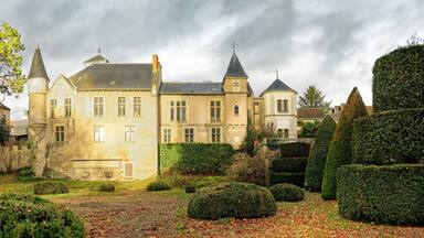 Castel Franc et son Jardin français, Vichy, France