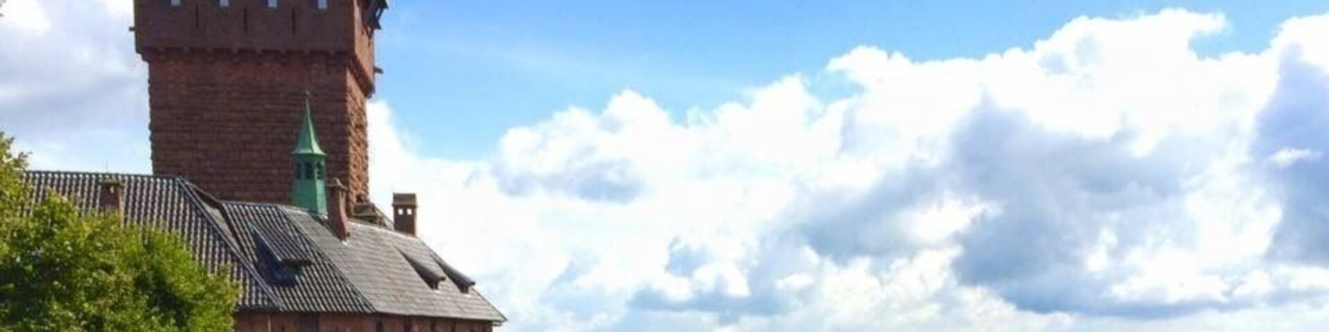 The views of the Alsace and towards Germany where breathtaking from up here.