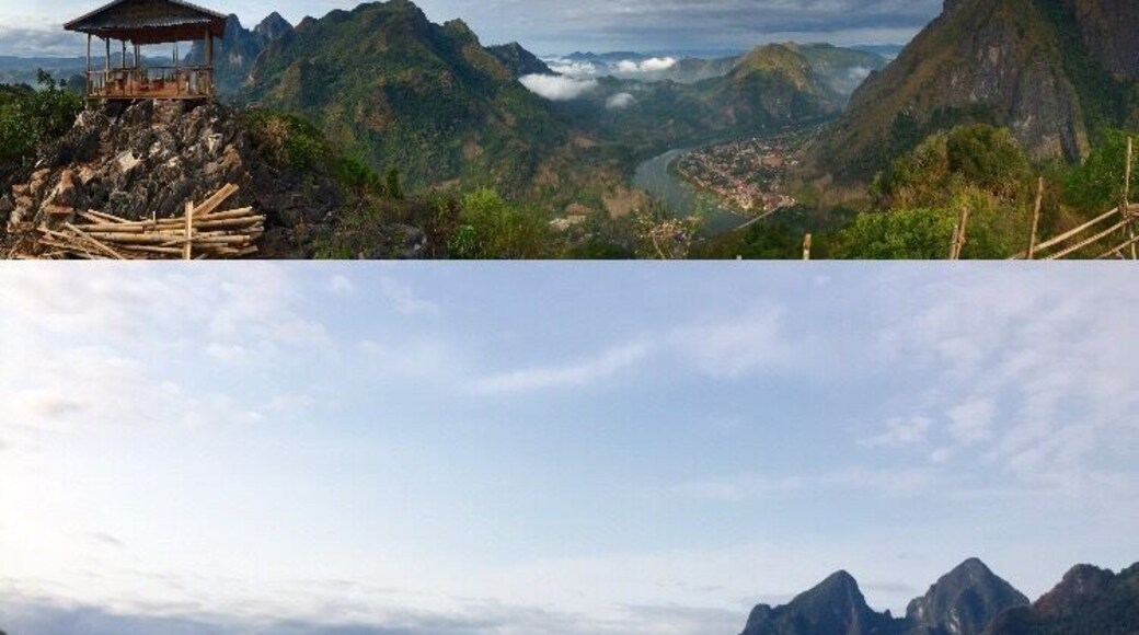 Don't miss Nong Khiaw if you are in Luang Prabang, Laos. It is a 4-hour bus ride north of the city and a magical place to spend a few days trekking, kayaking, or reading in your riverside hammock.