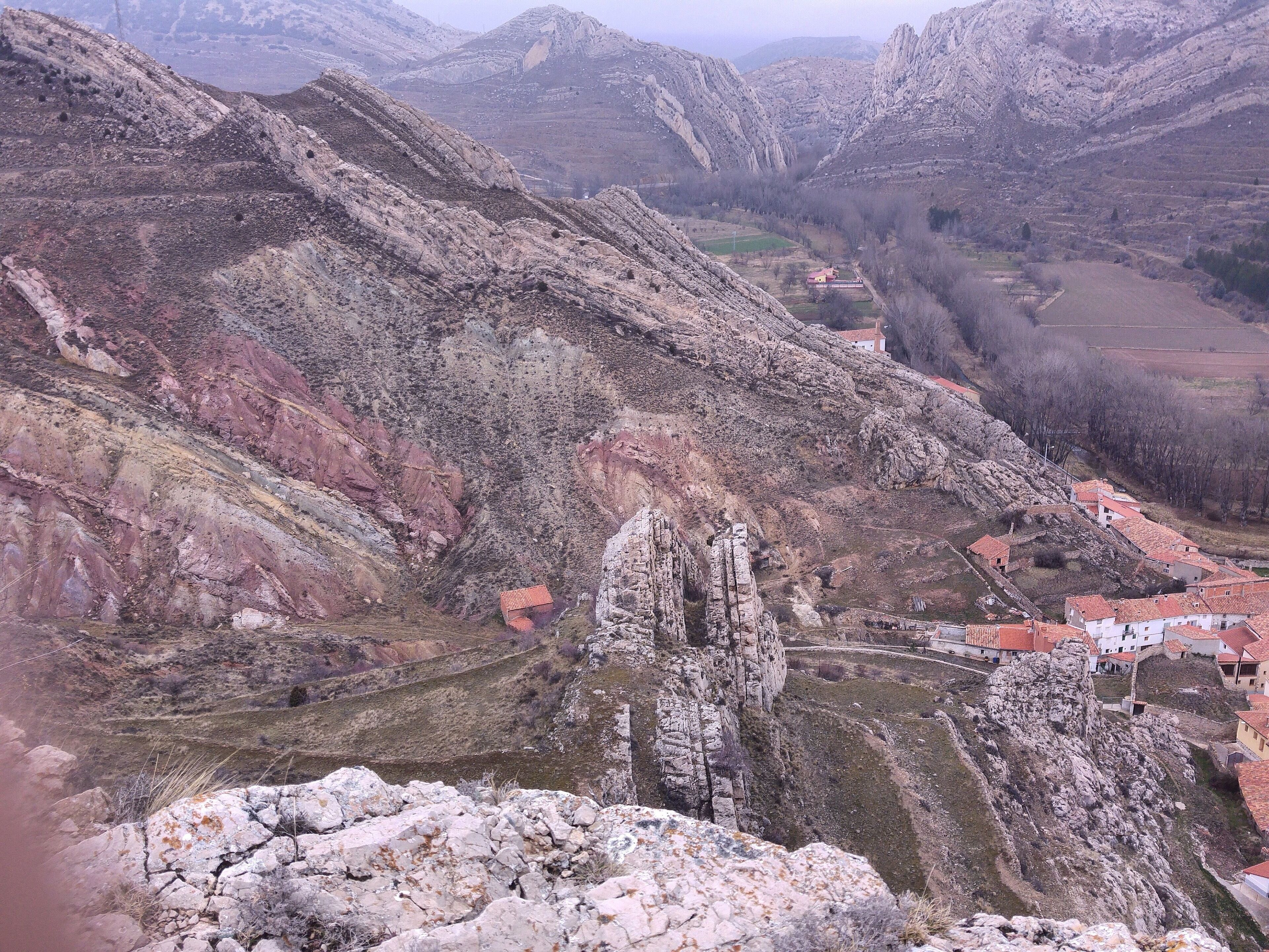 The geological park of Aliaga (Teruel, Spain) is one of the most interesting geological zones of Aragon, a viewpoint of the last 200 million years of Earth's history.