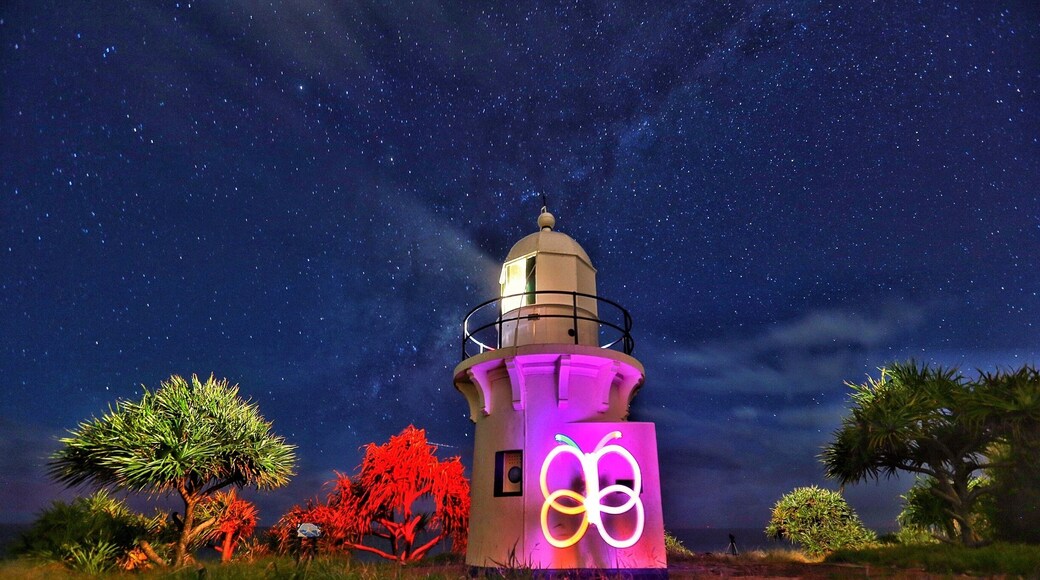 Fingal Head, just South of the Qld border in NSW, is a great place to watch sunrise, sunset and stargaze. It can all be done with the lighthouse in mind. Fun nights can also be had with light painting whilst waiting to see if the stars are optimal. Whatever you do at Fingal Head, you'll come away having enjoyed yourself.
