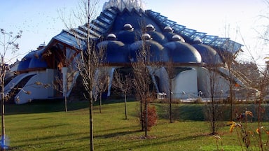 Fantastical Organic Architecture of Hungary's Imre Makovecz - Makói Hagymatikum Fürdő (baths)#StunningStructures
