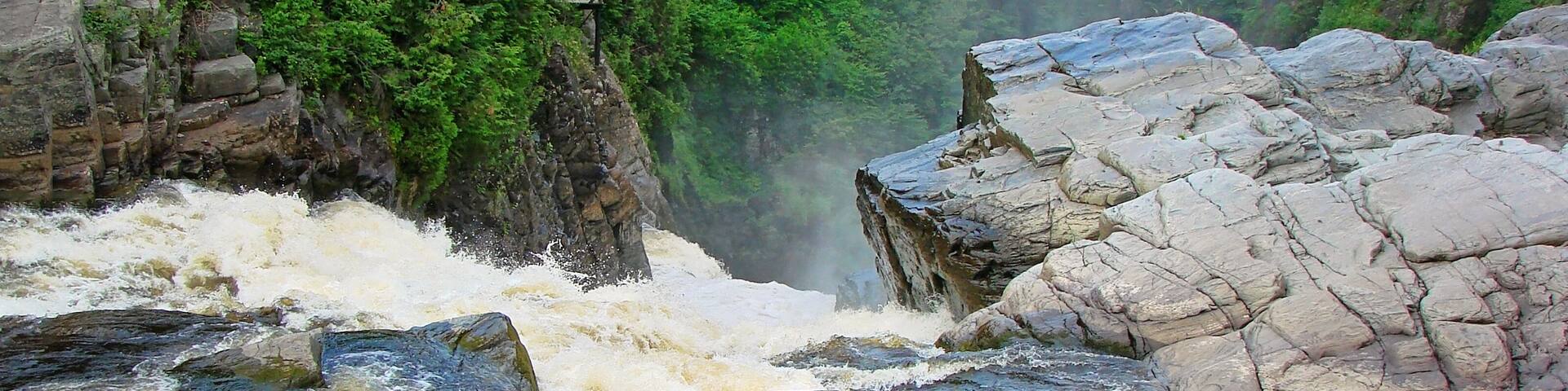 Canyon Sainte-Anne Waterfall, Quebec